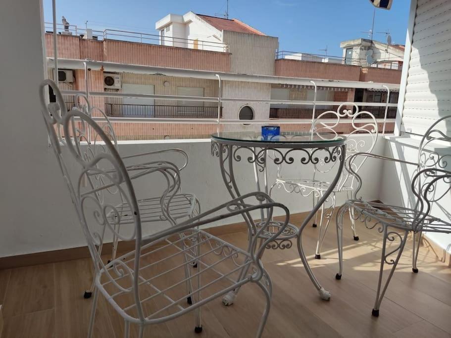 Acogedor Apartamento En La Playa Playa de Gandia Eksteriør billede