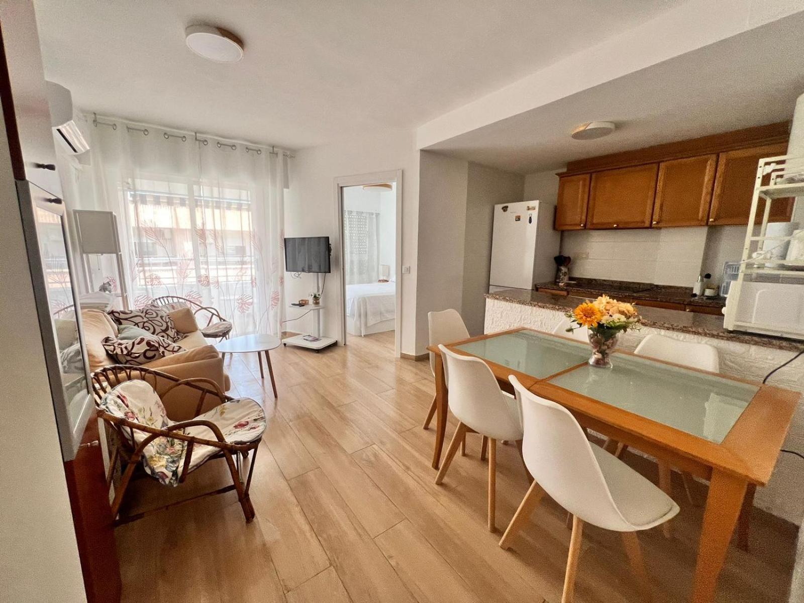Acogedor Apartamento En La Playa Playa de Gandia Eksteriør billede